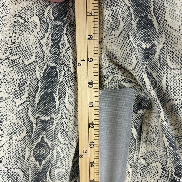 VIGOSS WOMEN'S SNAKESKIN PRINT JEANS STRAIGHT LEG ZIP FRONT POCKETS SIZE 6/7 - Picture 9 of 11